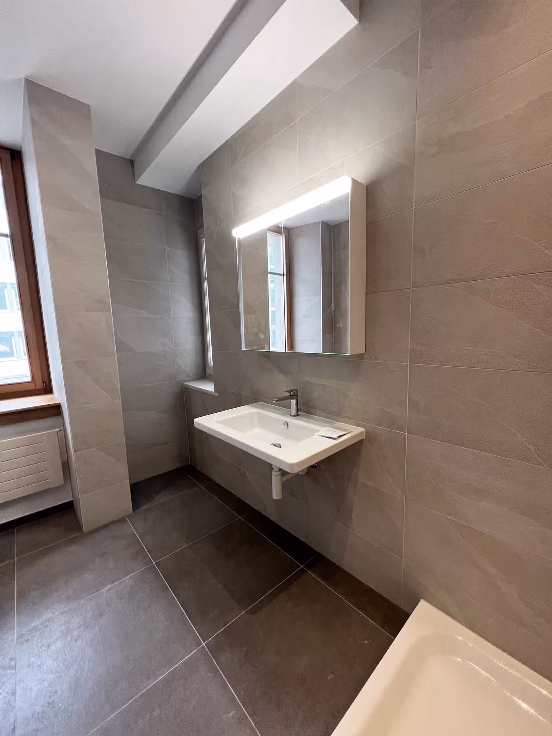 Nouvelle salle de douche